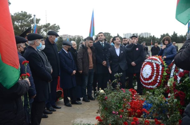 Şəhid Alıyev Elçinin anım günü keçirildi - FOTOLAR